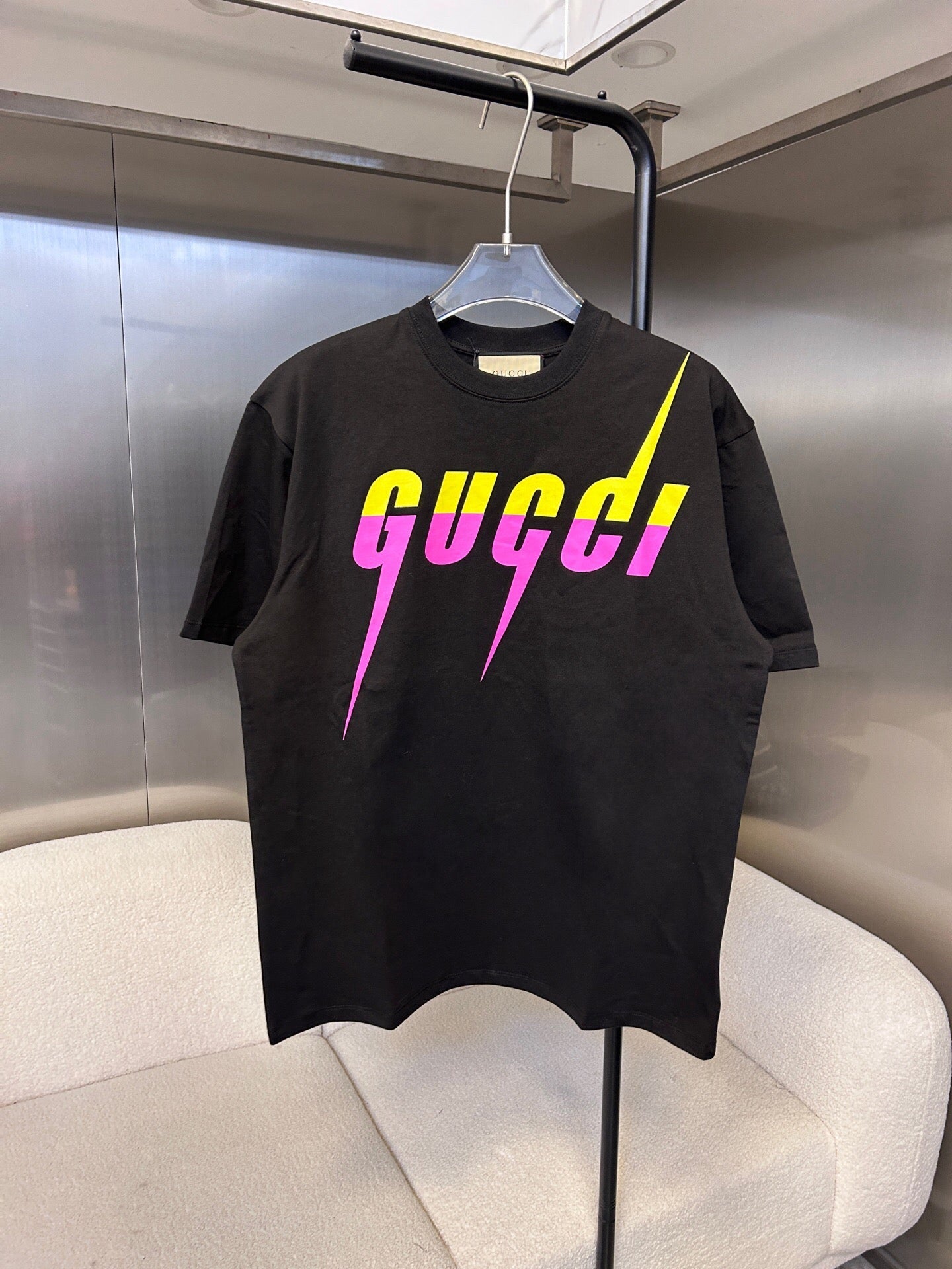 letter 1 color fashion T-shirt 091801