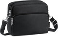 TOPEAST Anti-Theft Crossbody Travel Bag for Women Men, Lightweight Shoulder Bag Classic Design for Trip, Daily Use, Sport