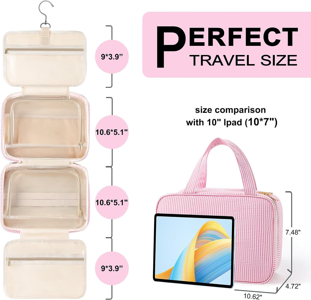 TOPEAST Travel Toiletry Bag and Makeup Bag