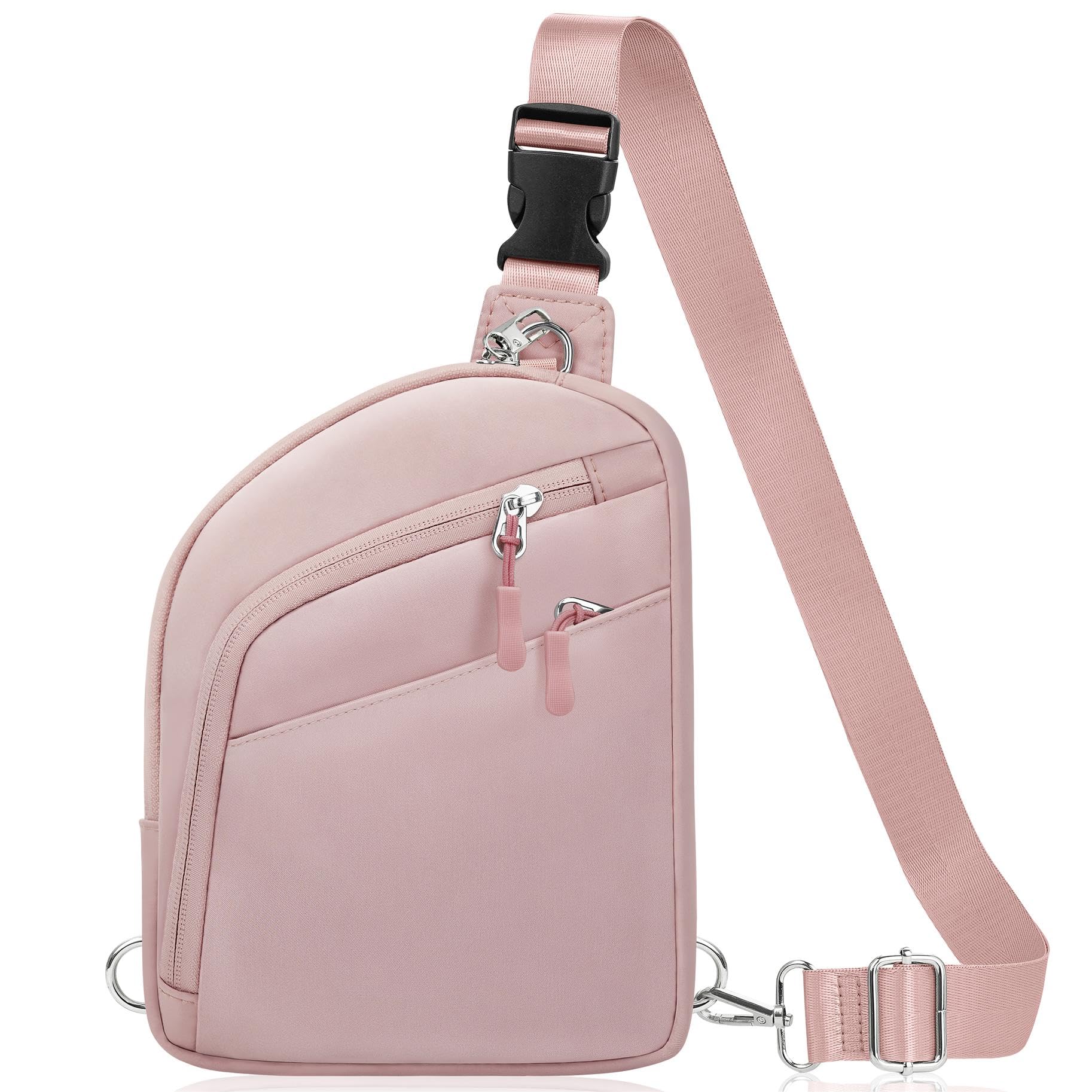 TOPEAST Anti Theft Crossbody Bags for Women Men, Small Sling Crossbody Bag Travel Purse Shoulder Wallet with RFID Blocking