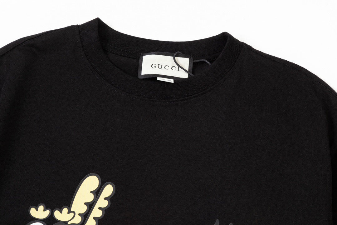 letter 2 color fashion T-shirt 091804