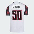 Camisa Adidas Flamengo 2025/26 II G. PLATA N° 50