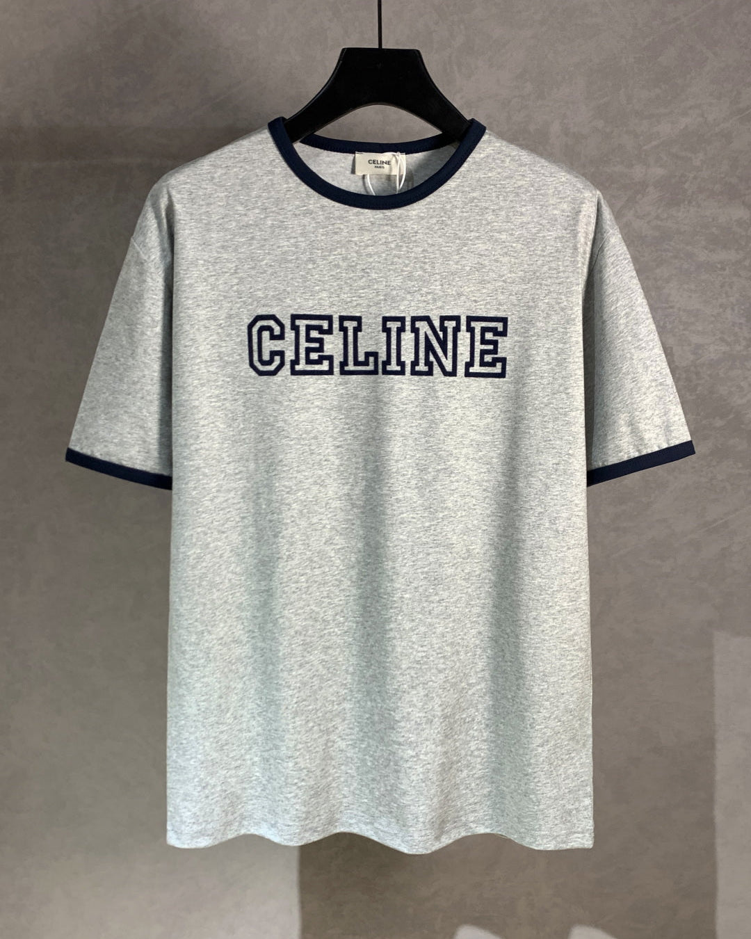 Patch embroidered T-shirt