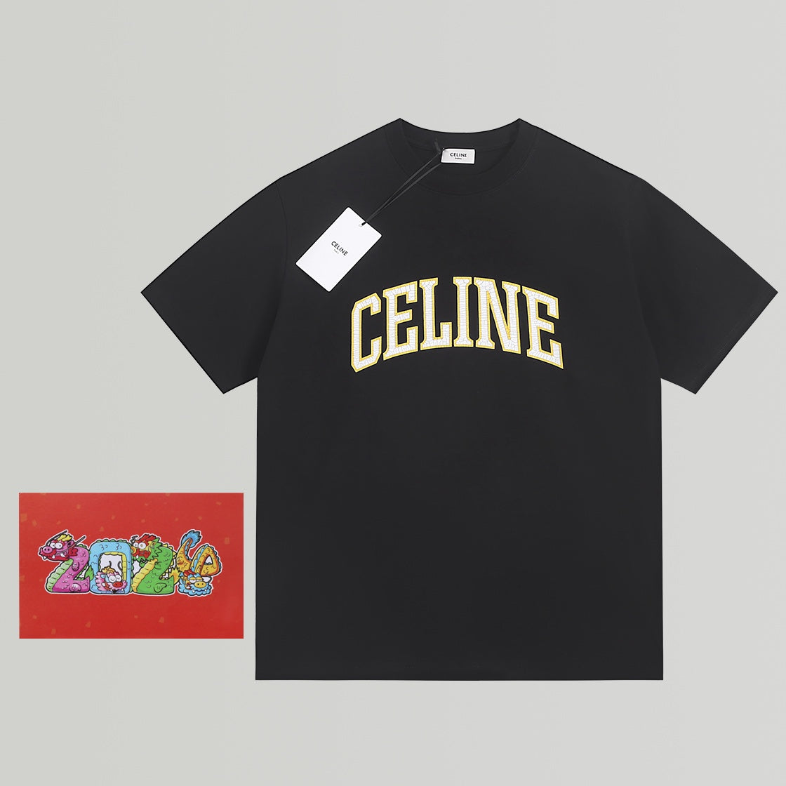 Black fashion T-shirt 061