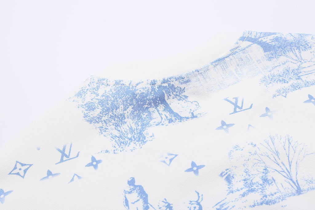 White fashion T-shirt 621