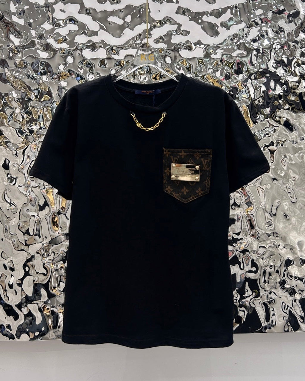 Printed pocket T-shirt