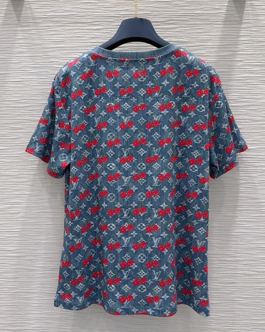 Cherry Print T-Shirt