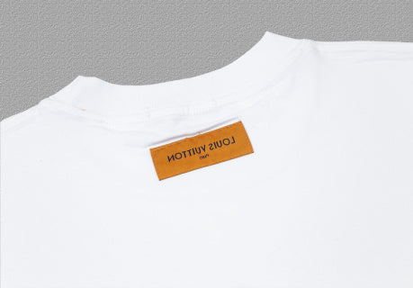 White fashion T-shirt 065